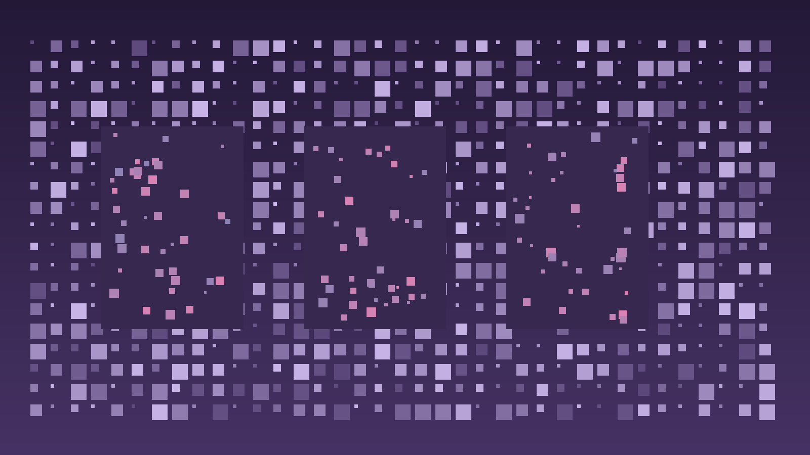 Abstrakte Pixel- und Rasterdarstellung als Sinnbild für Datenanonymisierung
